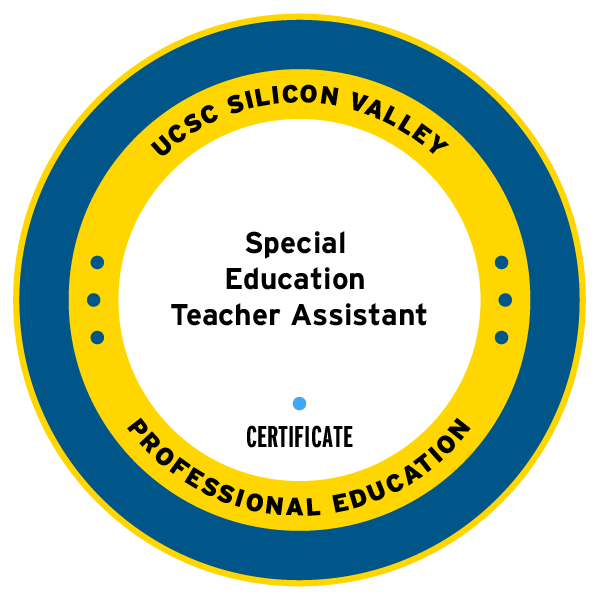 Special Education Teacher Assistant Certificate Badge