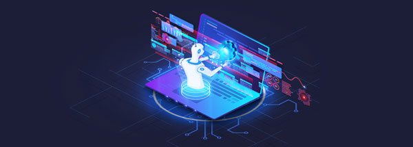 Develop AI App Development - robot that is both the computer