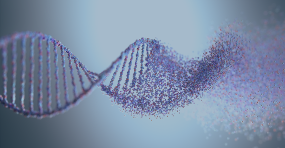 Dispersing DNA strand