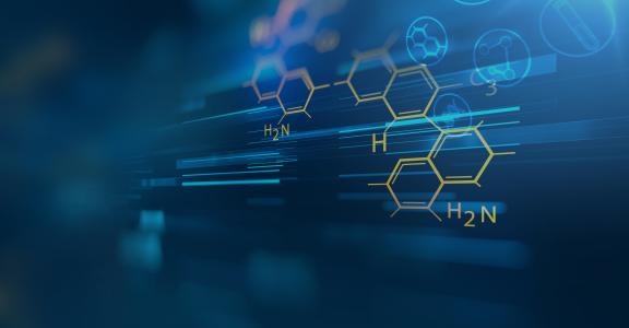 chemical structure, medical substance and molecules background illustration