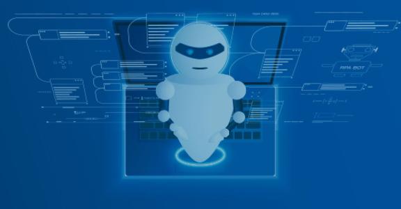 Intelligent Automation Course image features a graphic of a 