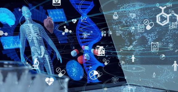 Postbacc Area of Study image features a collage of images in
