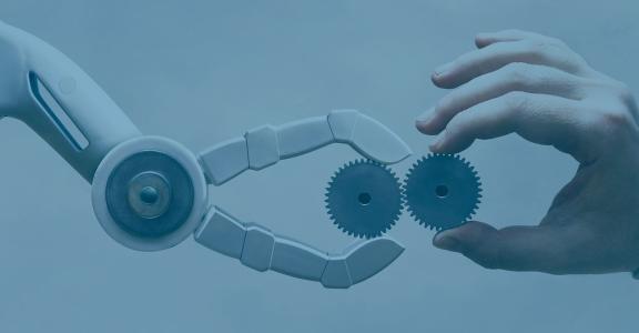 AI for Robotics - AISV.X405 A robot arm reaching out for a h