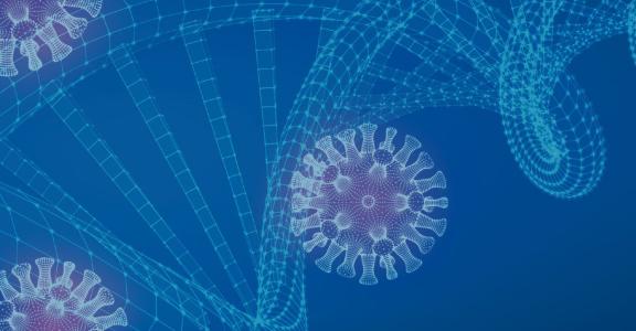 blue and blue microbes