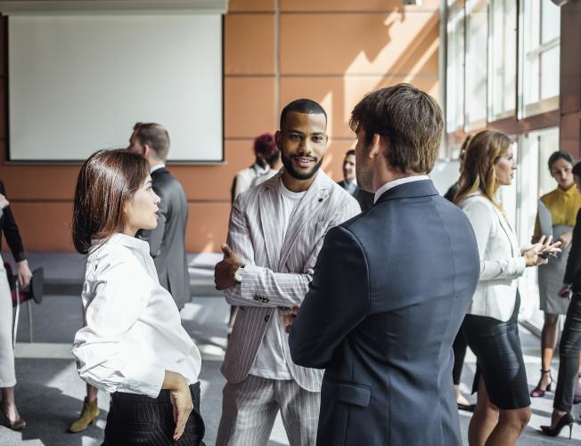 Business people in a Conference