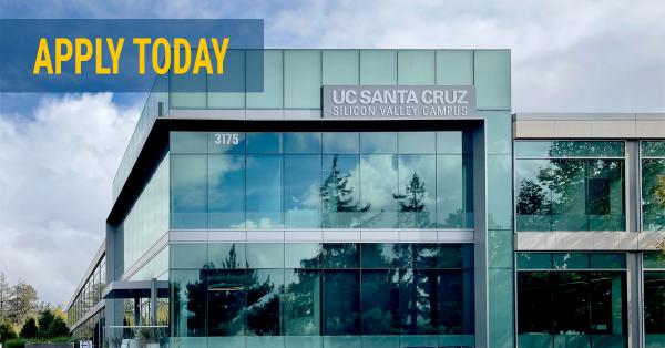 Apply Today overlaying image of Silicon Valley Campus